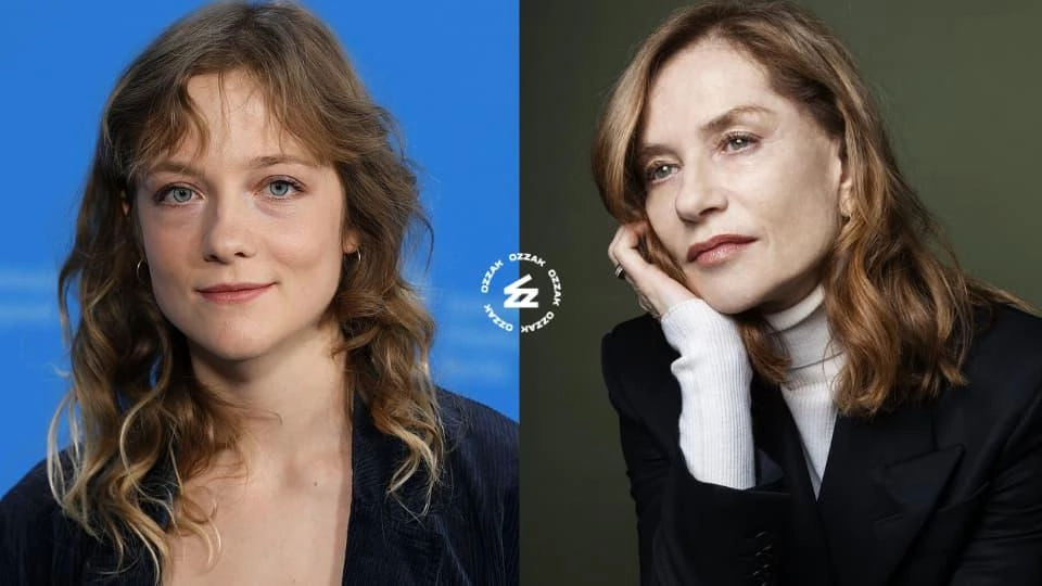 Josefa Heinsius et Isabelle Huppert