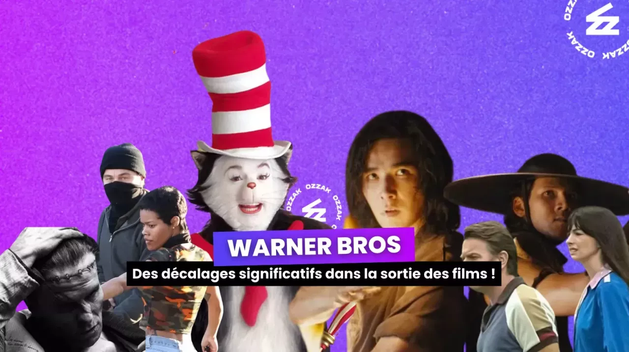 Image de l'article Warner Bros : Des décalages significatifs dans la sortie des films