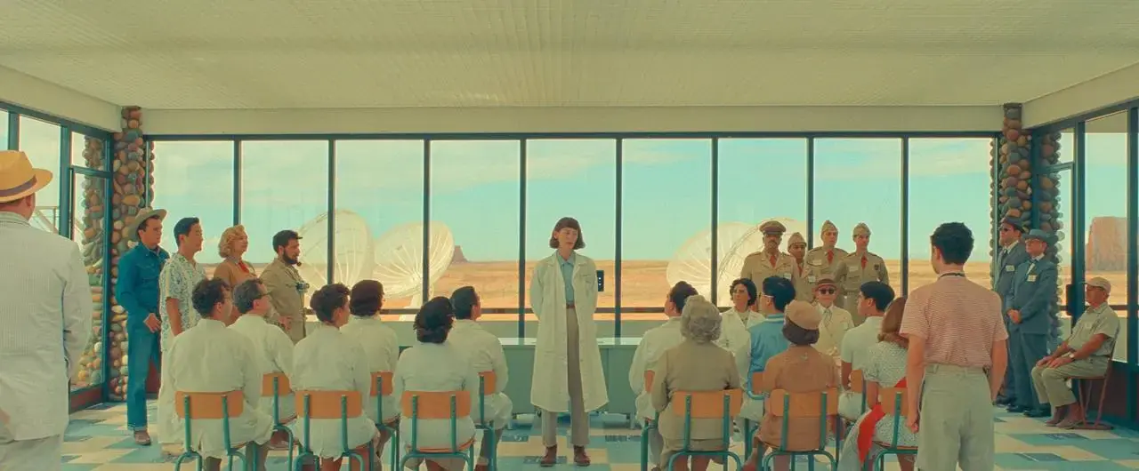 Réunion Asteroid City Wes Anderson OZZAK